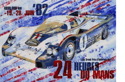 Jacky Ickx Le Mans 1982 Porsche