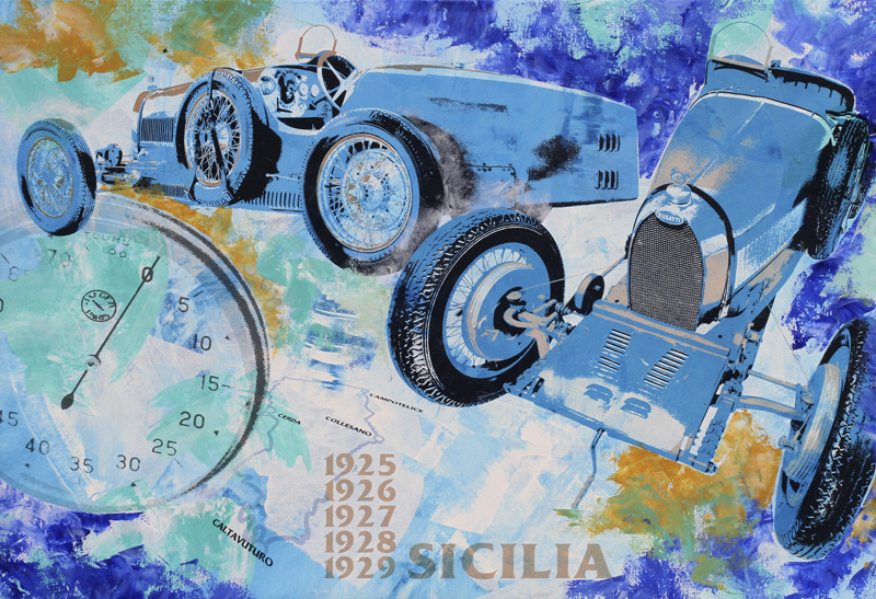 Targa Florio Sicilia 1920 Bugatti