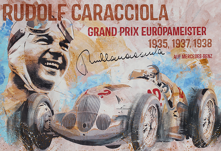 Rudolf Caracciola Grand Prix 1937 Mercedes