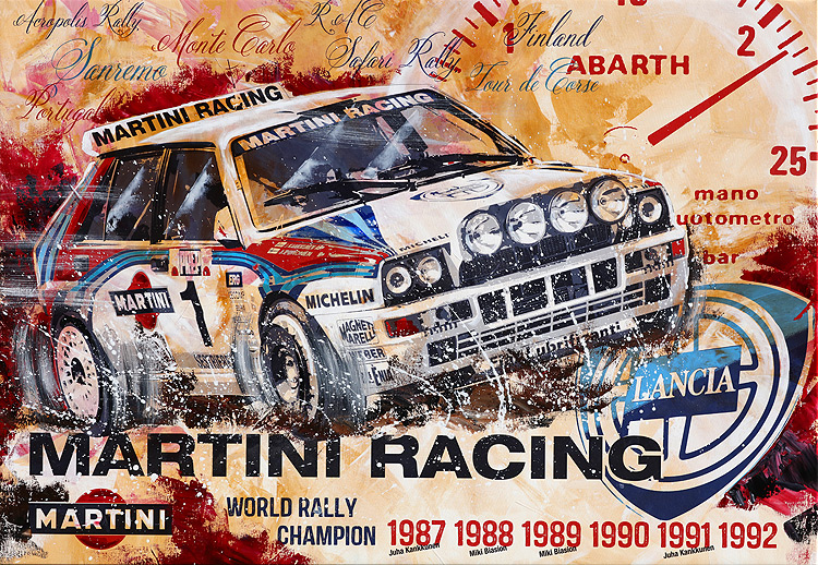 Martini Racing 1987 Lancia Delta Rallye