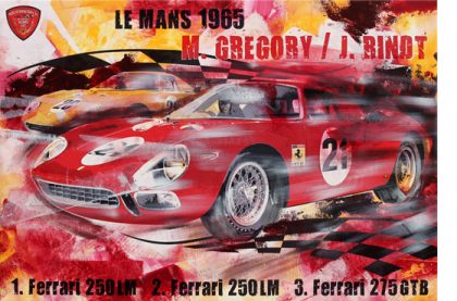 Masten Gregory Le Mans 1965 Ferrari