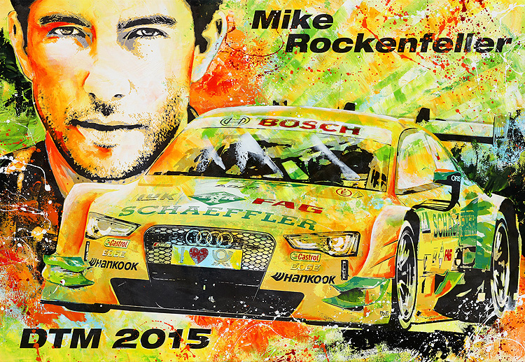 Mike Rockenfeller DTM 2015 Audi
