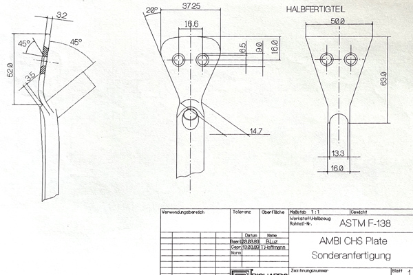 Bernd Luz Frühwerk / Schaffensphasen Technische Zeichnung 3 1989