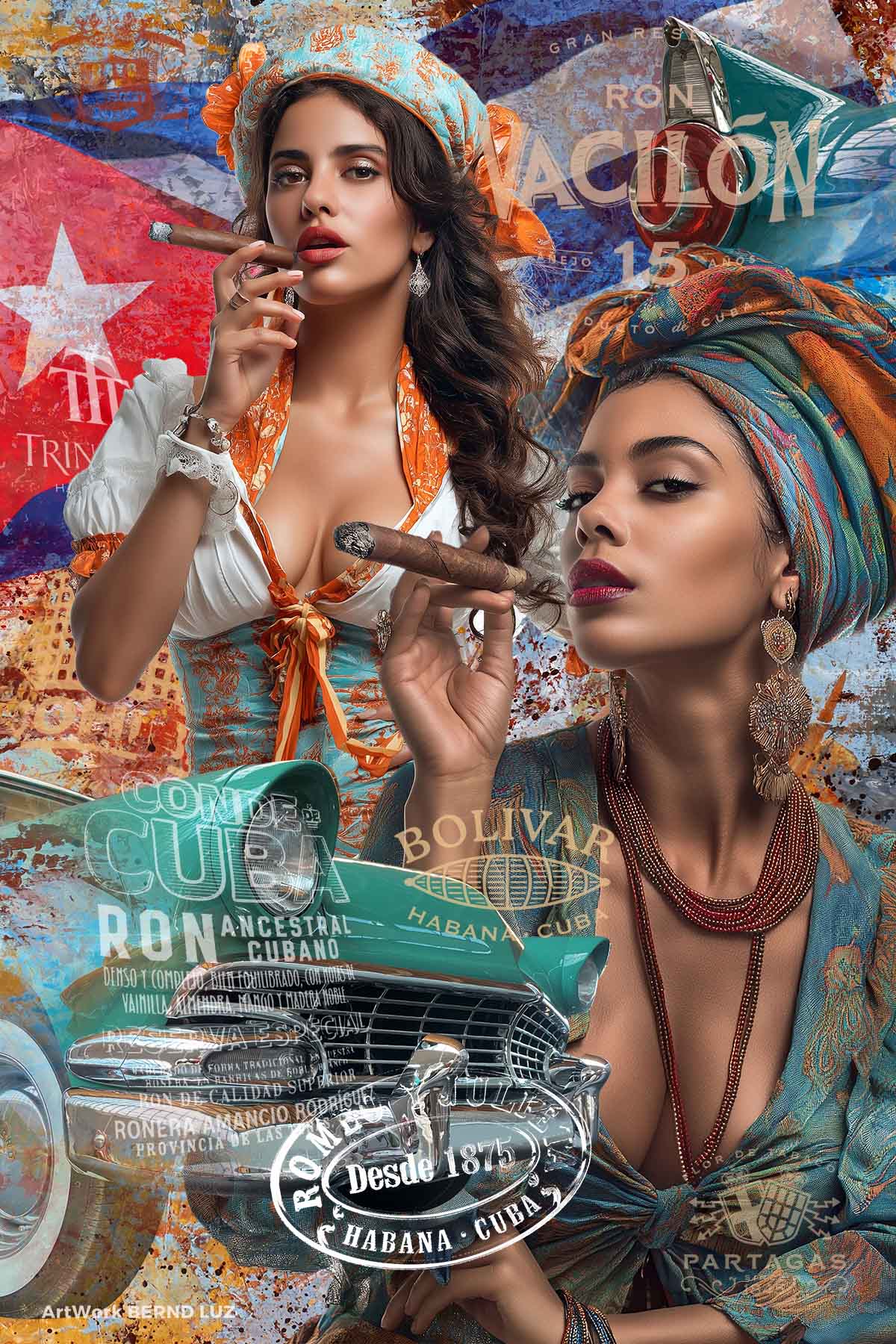 Bernd Luz Cuba, Cigars, Cars and Colors